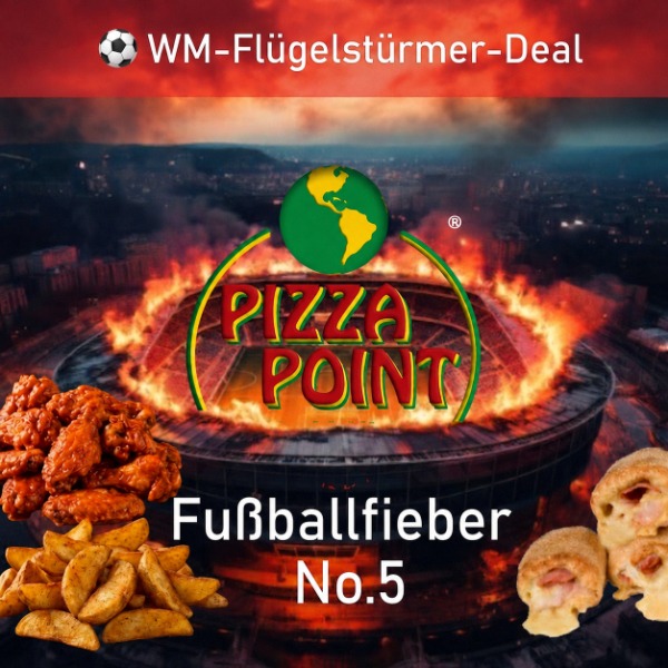 Fußballfieber No.5 Fussball Angebot Pizza Point Worms