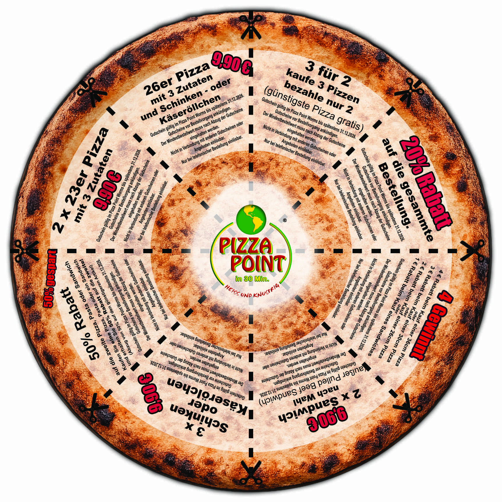 Pizza Gutscheine Worms – Gutschein-Pizza von Pizza Point